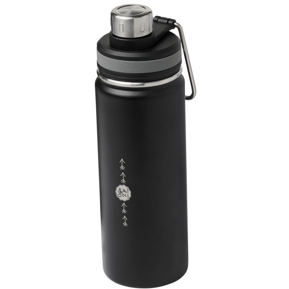 Branded Gessi 590 ml copper vacuum insulated sport bottle