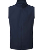 Premier Windchecker® Recycled Printable Soft Shell Gilet Navy