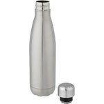 Branded Cove 500 ml vacuum insulated stainless steel bottle