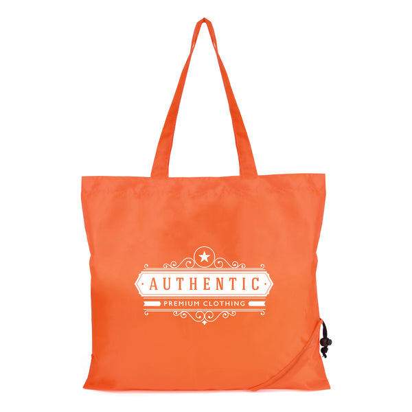 Bayford 190T Polyester foldable pullstring shopper bag