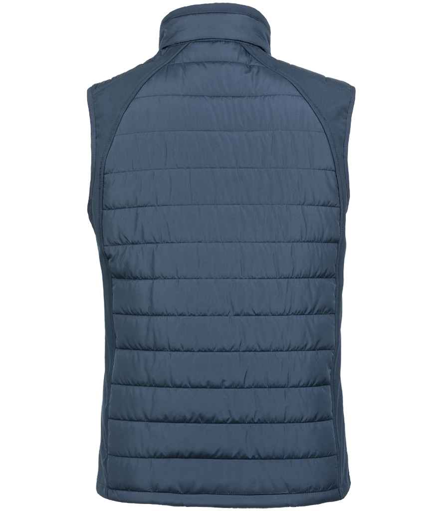 Result Genuine Recycled Compass Padded Gilet Navy/Grey