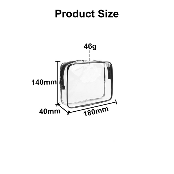 Clear Toiletry Bag