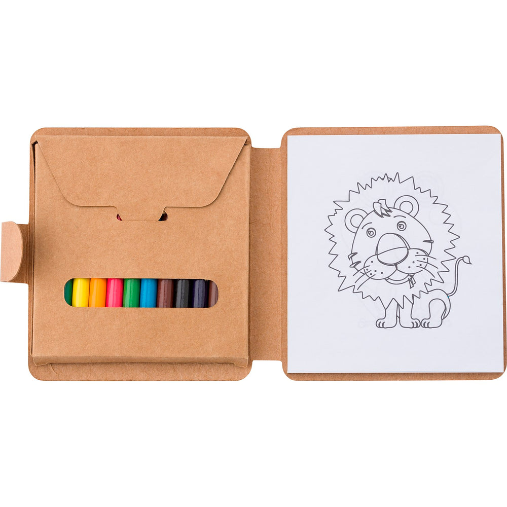 Glenister Cardboard colouring set