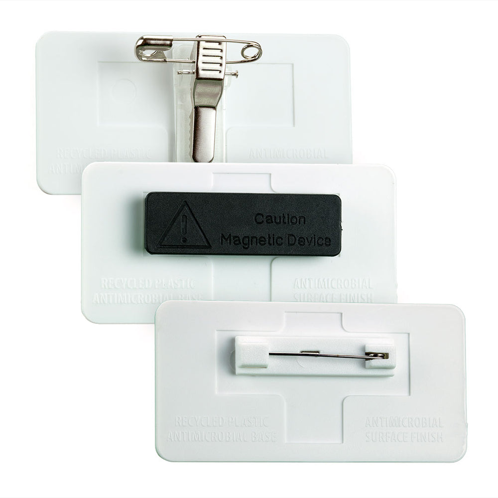 Antimicrobial Name Badges