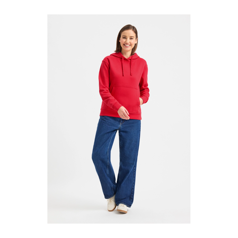 Ladies Deluxe Hooded Sweatshirt
