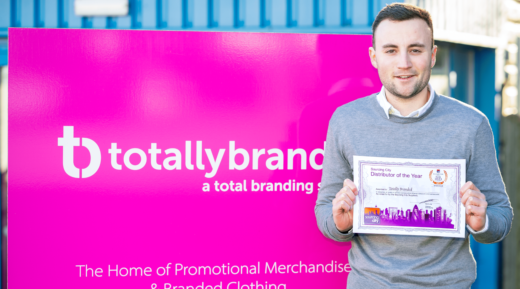 Branded Distributor Totally Branded Wins in Merchandise Distributor of the Year 2023!