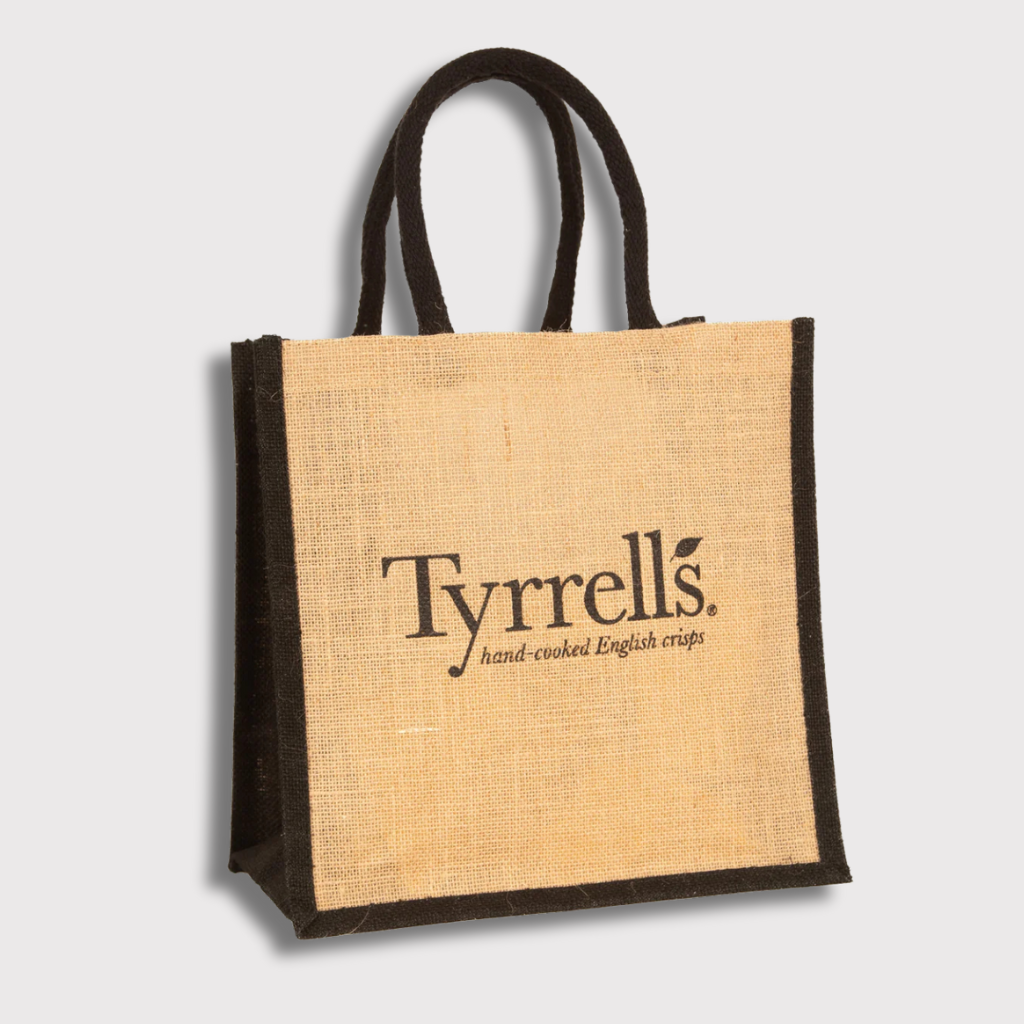 printed jute bags