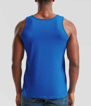 Fruit of the Loom Athletic Vest Royal Blue