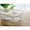 Branded Glass lunchbox & PP lid 900ml