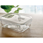 Branded Glass lunchbox & PP lid 900ml