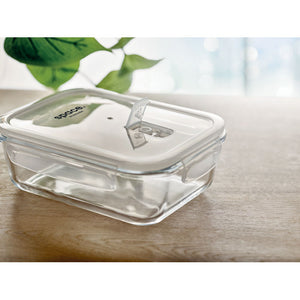Branded Glass lunchbox & PP lid 900ml