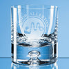 Branded 280ml Handmade Bubble Base Whisky Tumbler