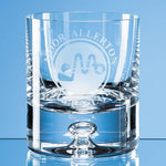 Branded 280ml Handmade Bubble Base Whisky Tumbler
