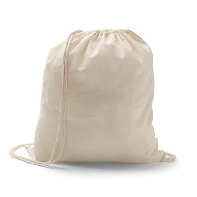 HANOVER. 100% cotton drawstring bag (103 g/m²)
