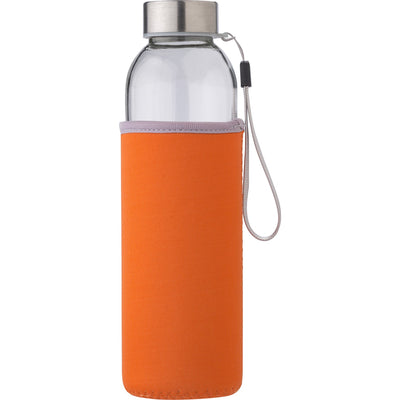 Heywell Glass bottle with sleeve (500ml)
