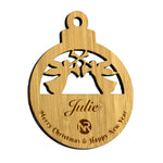 Bamboo Xmas Tree Decoration