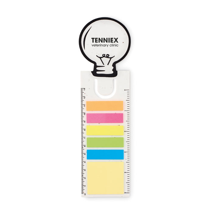Branded Seed paper bookmark w/memo pad