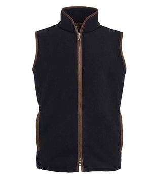 Brook Taverner Unisex Cincinatti Fleece Gilet Gunmetal