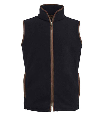 Brook Taverner Unisex Cincinatti Fleece Gilet Gunmetal