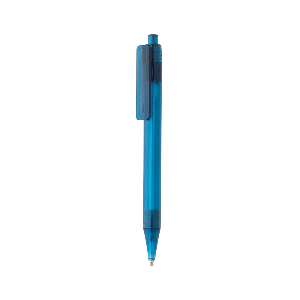 Branded GRS RPET X8 transparent pen