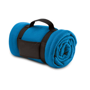 Fleece blanket Royal Blue