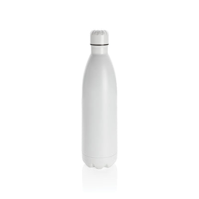 Solid colour vacuum stainless steel bottle 1L