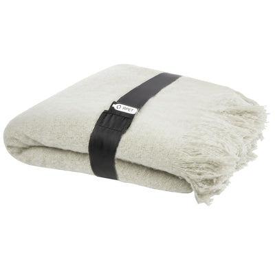 Branded Ivy GRS certified RPET mohair blanket