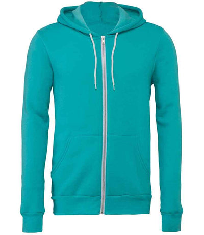 Canvas Unisex Full Zip Hoodie