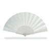 Manual hand fan with plastic handle