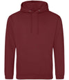 AWDis College Hoodie Red Hot Chilli