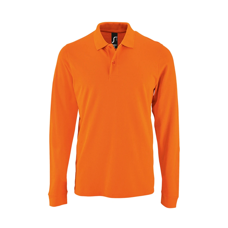 SOL'S Perfect Long Sleeve Piqué Polo Shirt