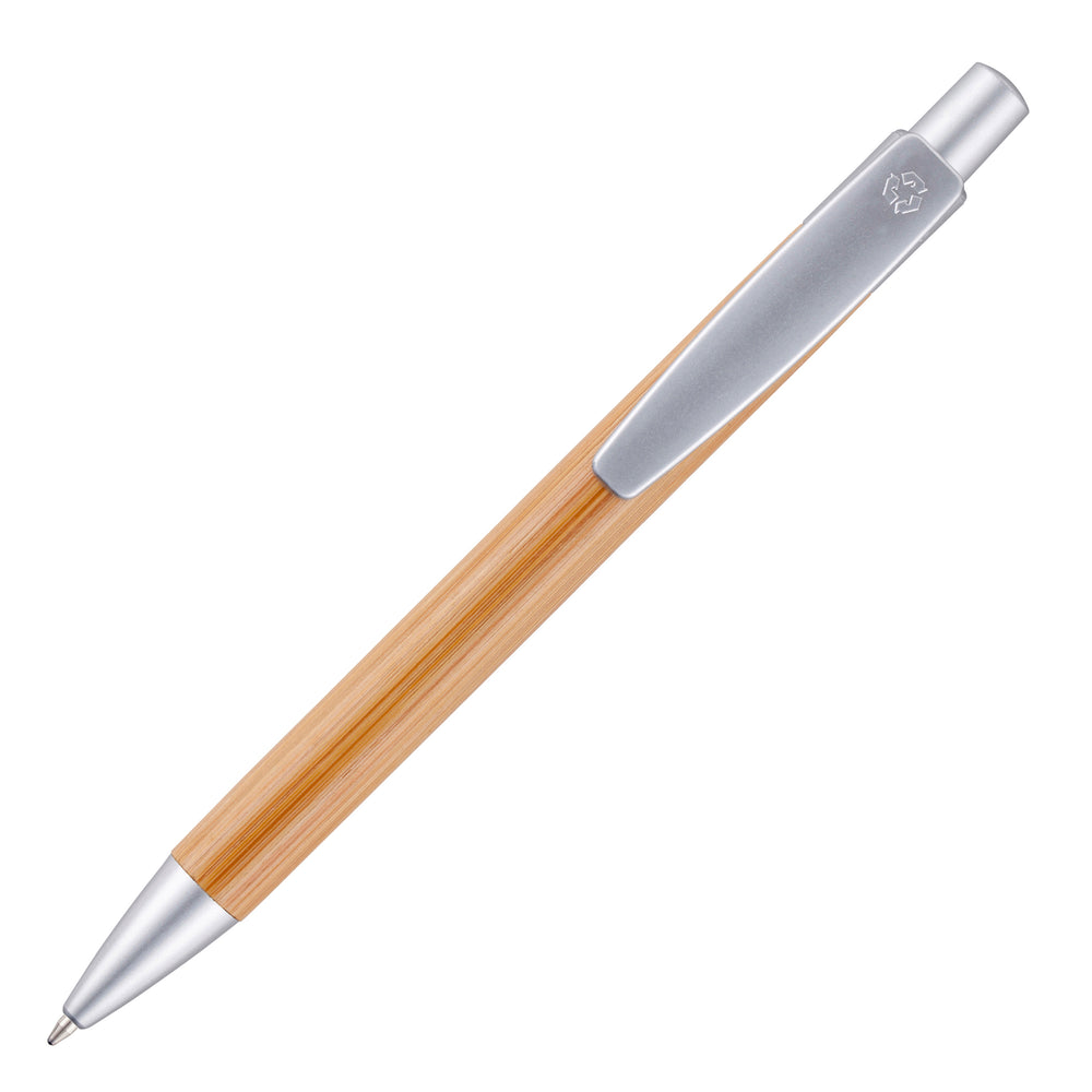 Branded SUMO BAMBOO ball pen with Recyclable trim