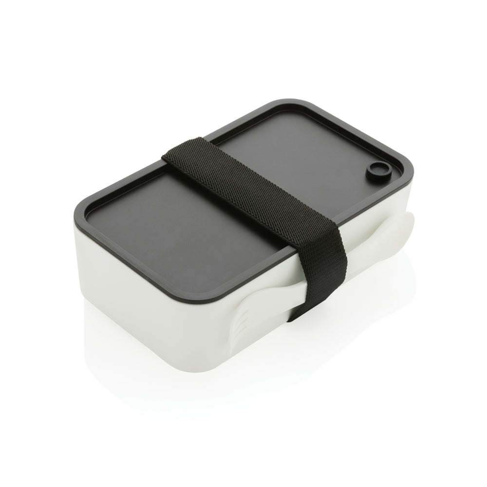 Branded GRS RPP lunch box with spork