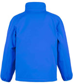 Result Genuine Recycled Kids Two Layer Printable Soft Shell Jacket Royal Blue