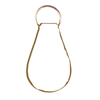 Branded Pear Shaped Keyfob with Dome