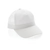 Branded Impact AWARE™ Brushed rcotton 5 panel trucker cap 190gr