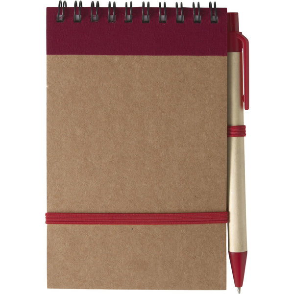 Boraraigh Cardboard notebook with ballpen