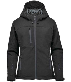 Stormtech Ladies Orbiter Insulated Soft Shell Jacket Black/Granite