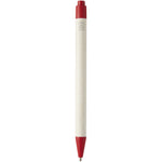Dairy Dream ballpoint pen with red tip, clip and button.