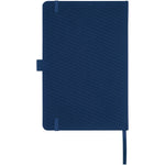 Branded Honua A5 recycled paper notebook with recycled PET cover