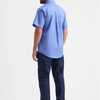 Mens Pinpoint Oxford Half Sleeve Shirt