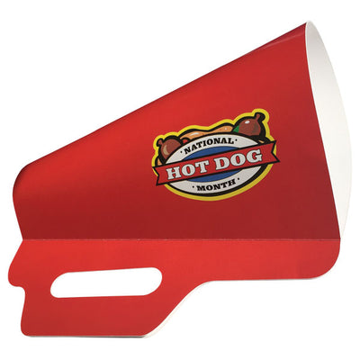 Fun Card Megaphone Printed Full Colour