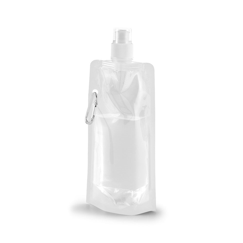 Kwill Foldable Sports Bottle with Carabiner Clip - 460ml