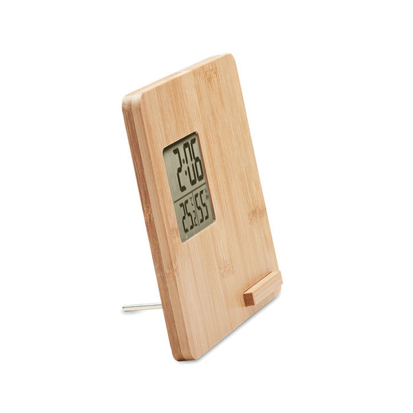 Branded Bamboo weather station 10W