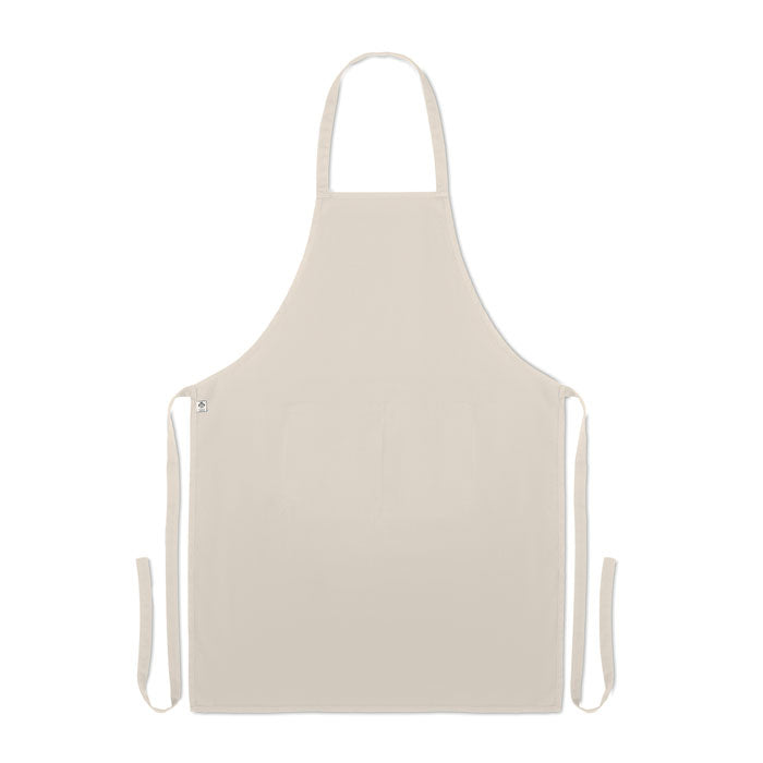 Branded Organic cotton apron 200 gr/m²