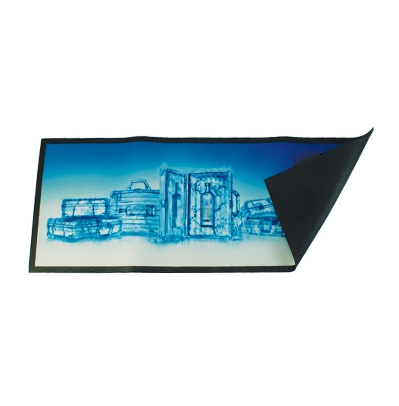 Medium Branded Bar Runner with Rubber Border