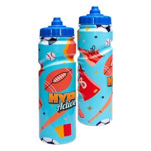 Harpley Finger Grip Full Bleed Plastic Sports Bottle - 750ml