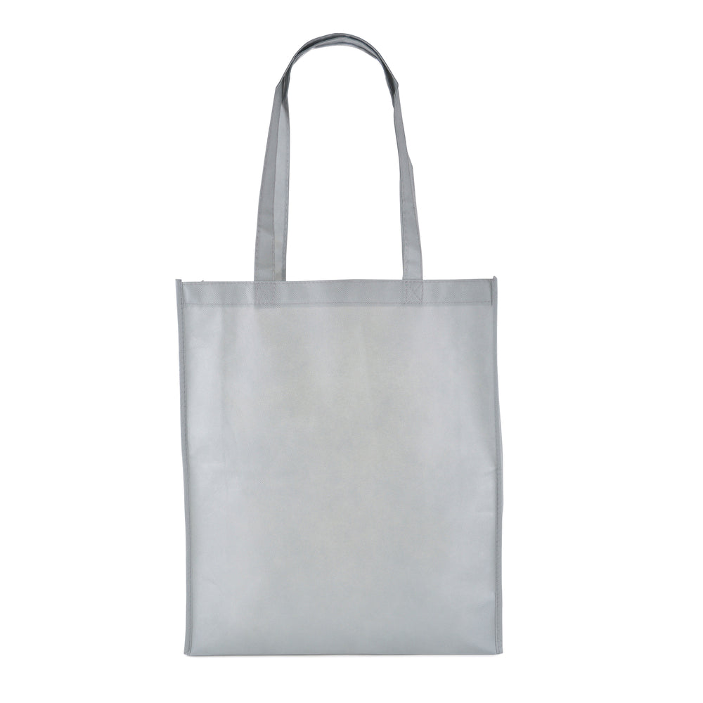 Branded Eco Friendly non woven PP long handled shopper with gusset