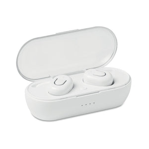 TWS earbuds with charging box