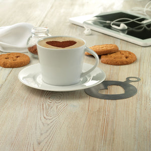 Cappuccino cup and saucer